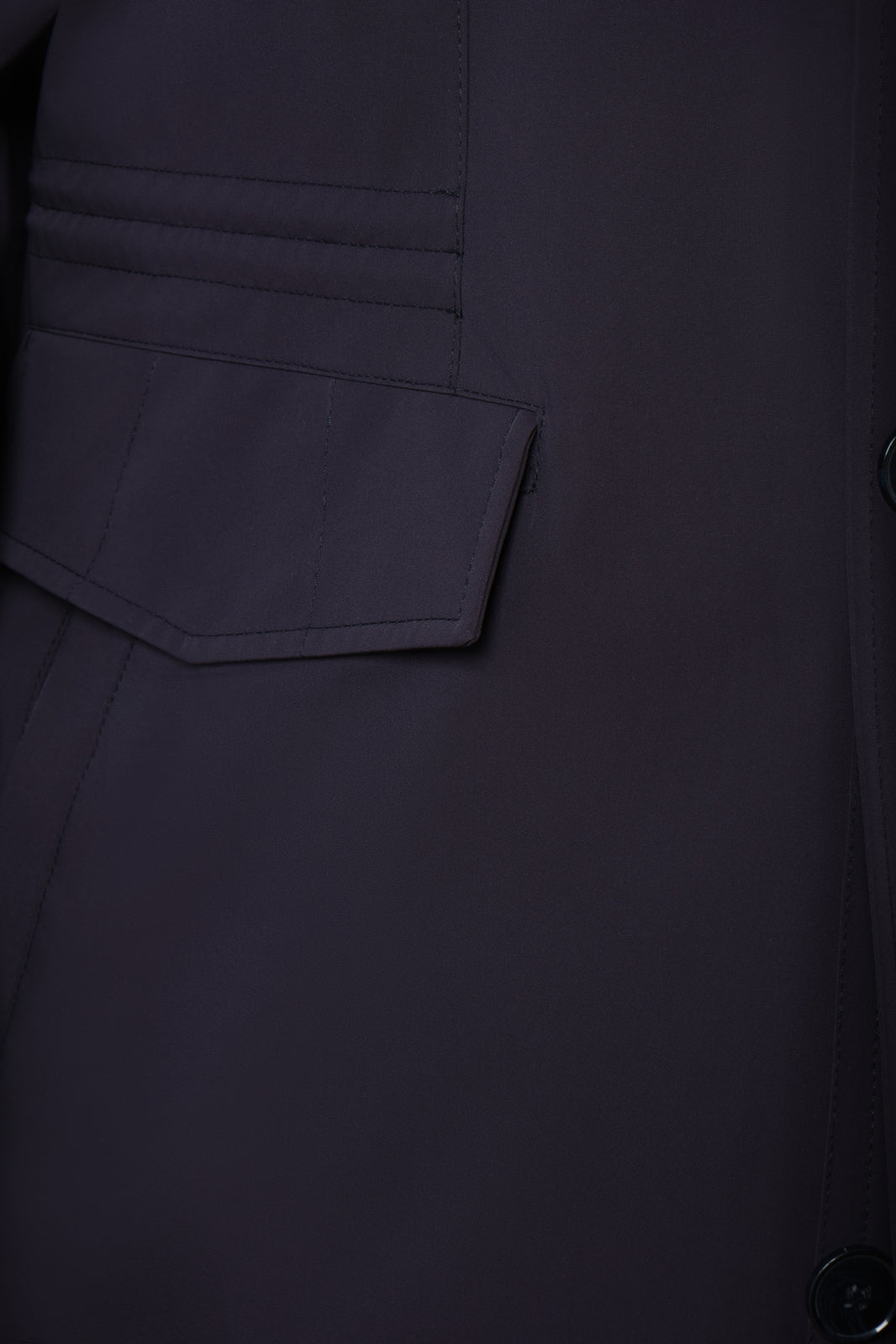 Unlined Saharan Parka - Navy