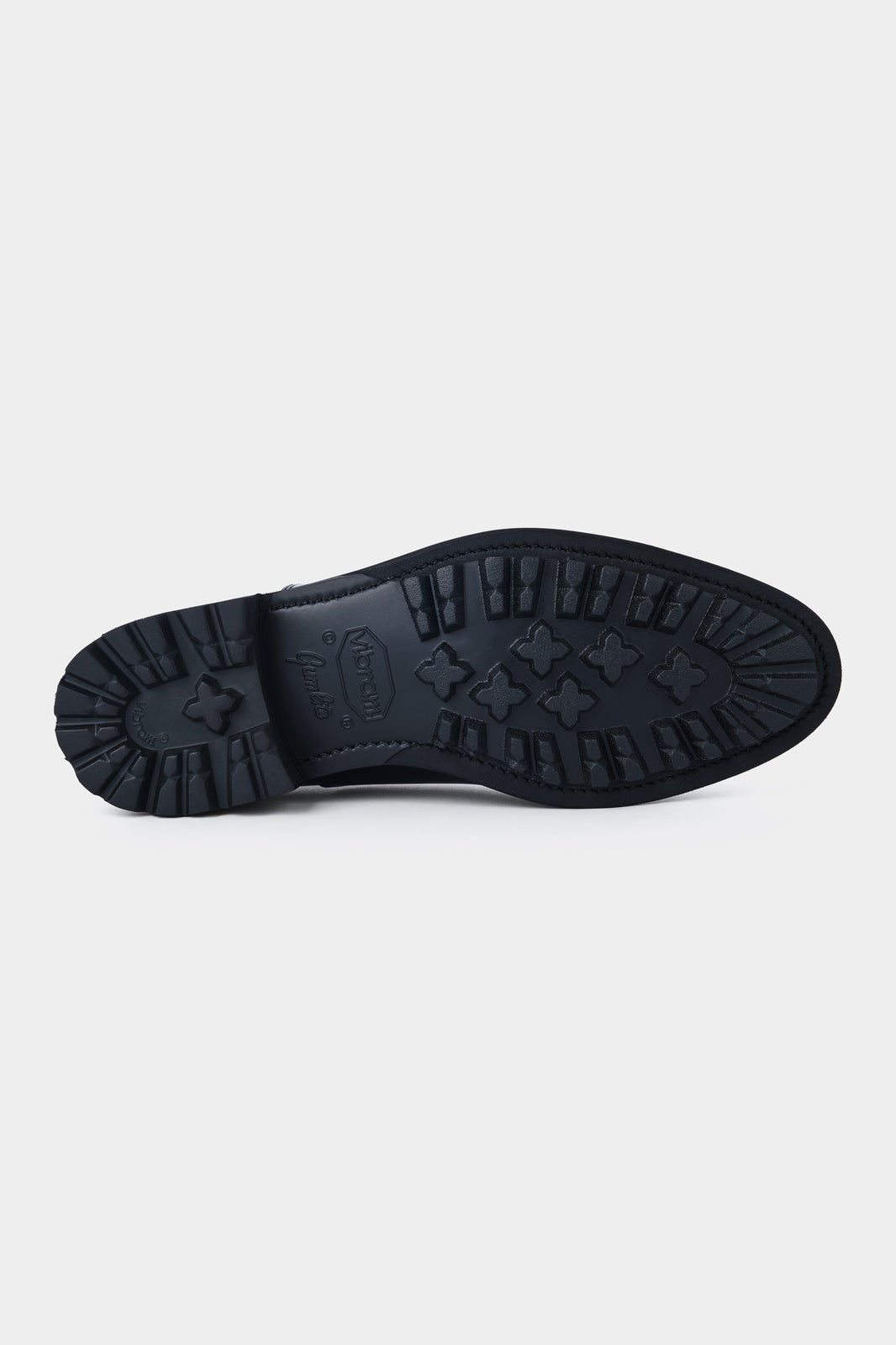 Leather lace-up shoes - Black