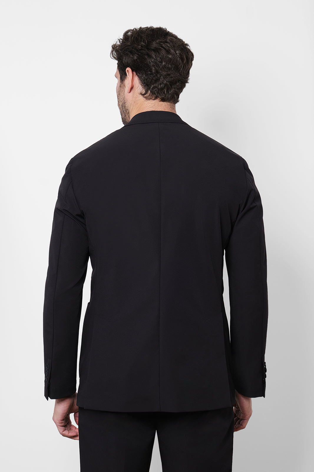 Bon suit with patch pocket - Black - OUT OF STOCK