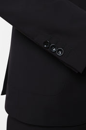 Bon suit with patch pocket - Black - OUT OF STOCK