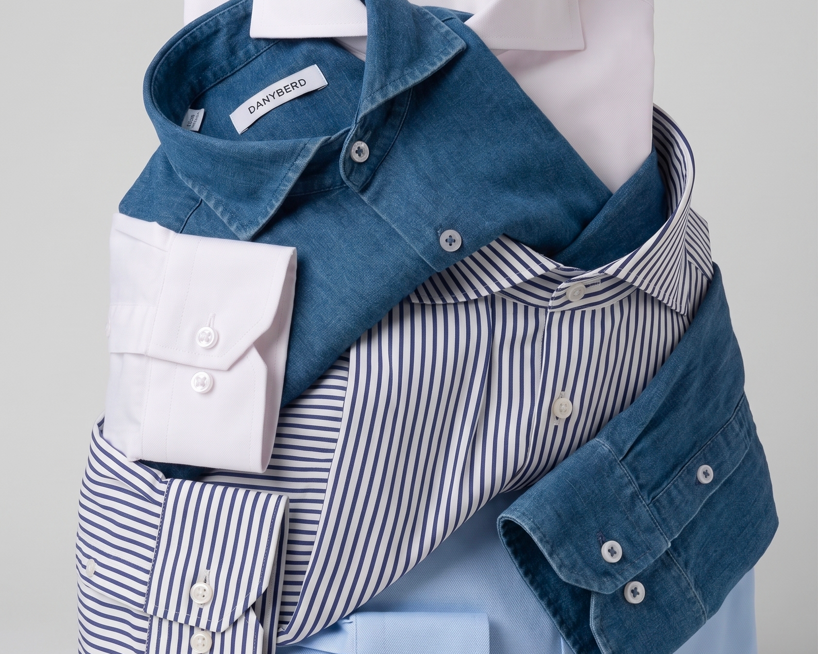 Chemise Col Italien Homme : Élégance & Tissus Italiens | Danyberd