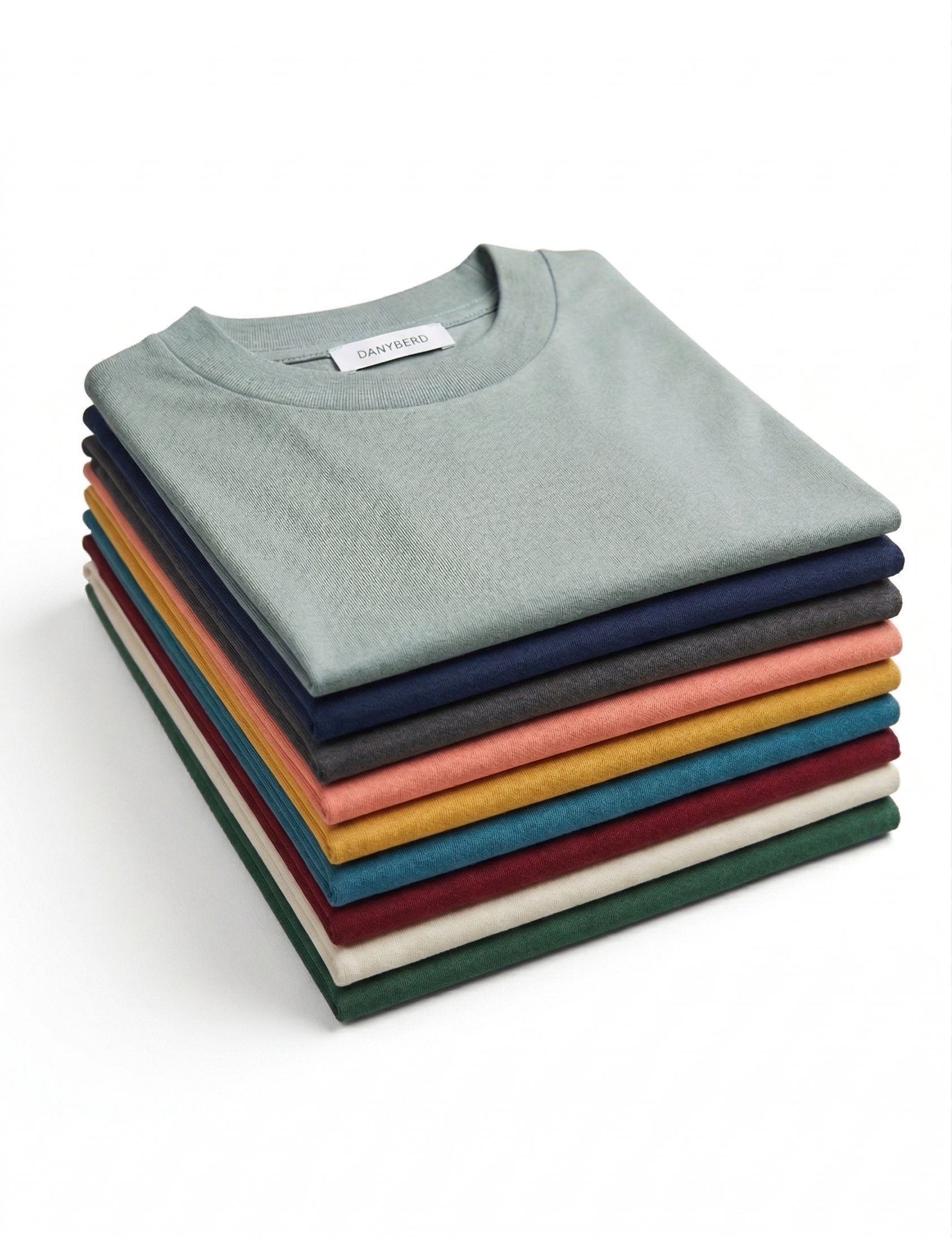T-shirt col rond homme DANYBERD : le t-shirt Vayan en ice coton, l’essentiel premium à prix juste.