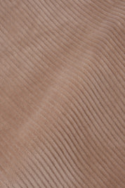 Pantalon large velours côtelé large - Beige