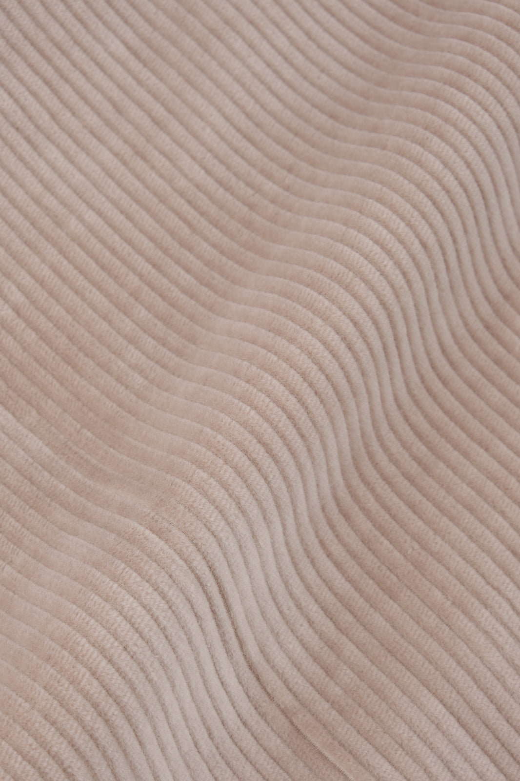 Pantalon large velours côtelé large - Beige clair