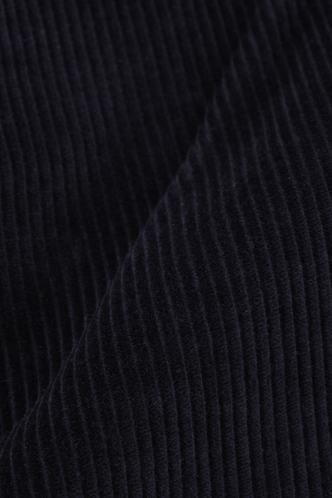 Pantalon large velours côtelé large - Marine