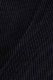 Pantalon large velours côtelé large - Marine