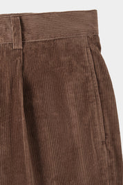 Wide corduroy trousers - Brown - Swiss price 159TTC or 147.63HT - to be checked by Dorit