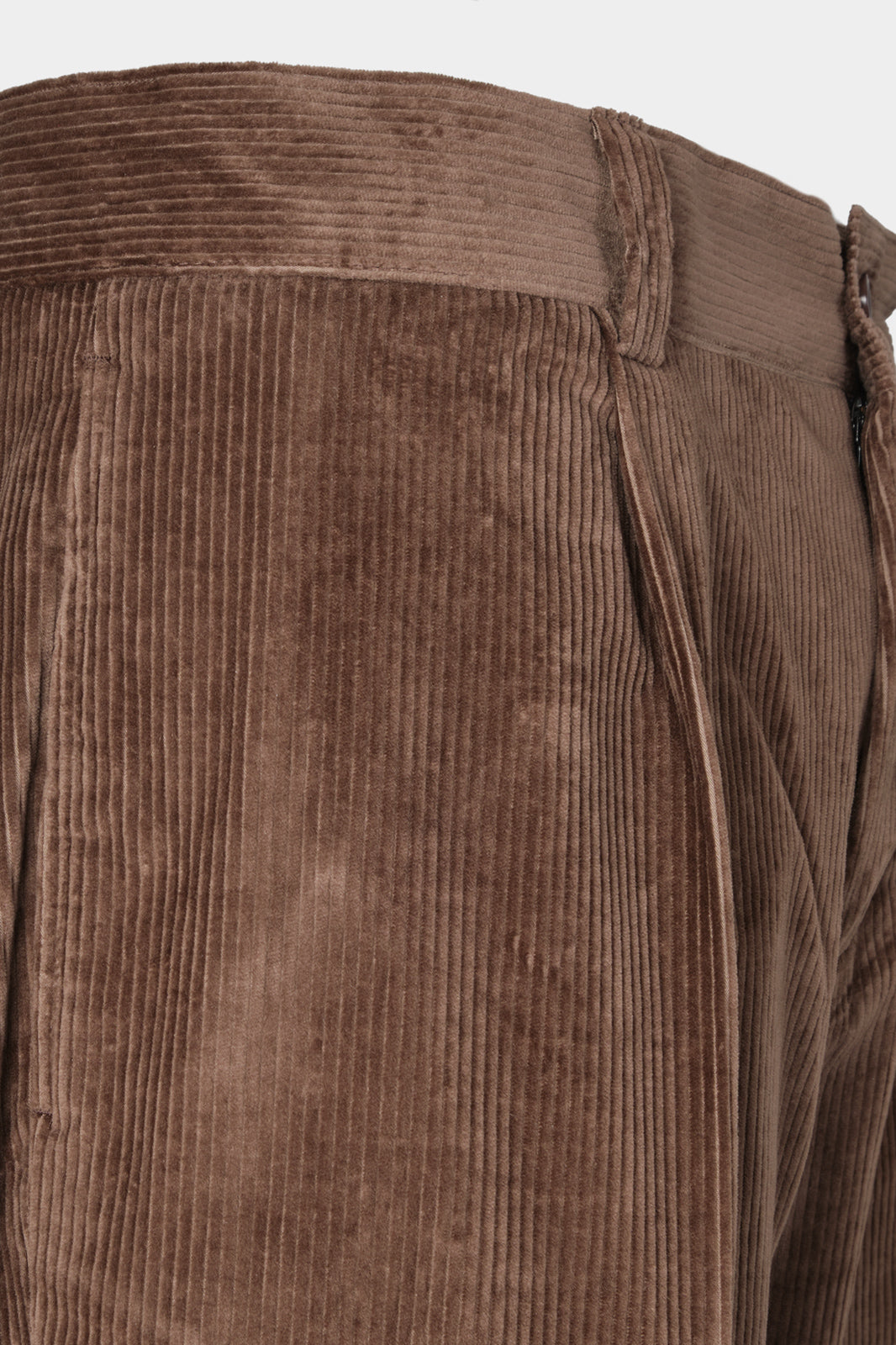 Wide corduroy trousers - Brown - Swiss price 159TTC or 147.63HT - to be checked by Dorit
