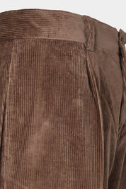 Wide corduroy trousers - Brown - Swiss price 159TTC or 147.63HT - to be checked by Dorit