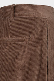 Wide corduroy trousers - Brown - Swiss price 159TTC or 147.63HT - to be checked by Dorit