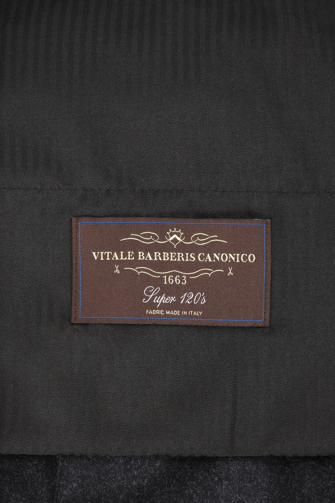 Pantalon large flanelle - Gris anthracite