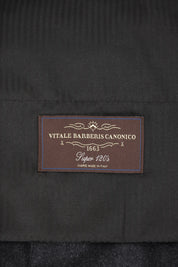 Pantalon large flanelle - Gris anthracite