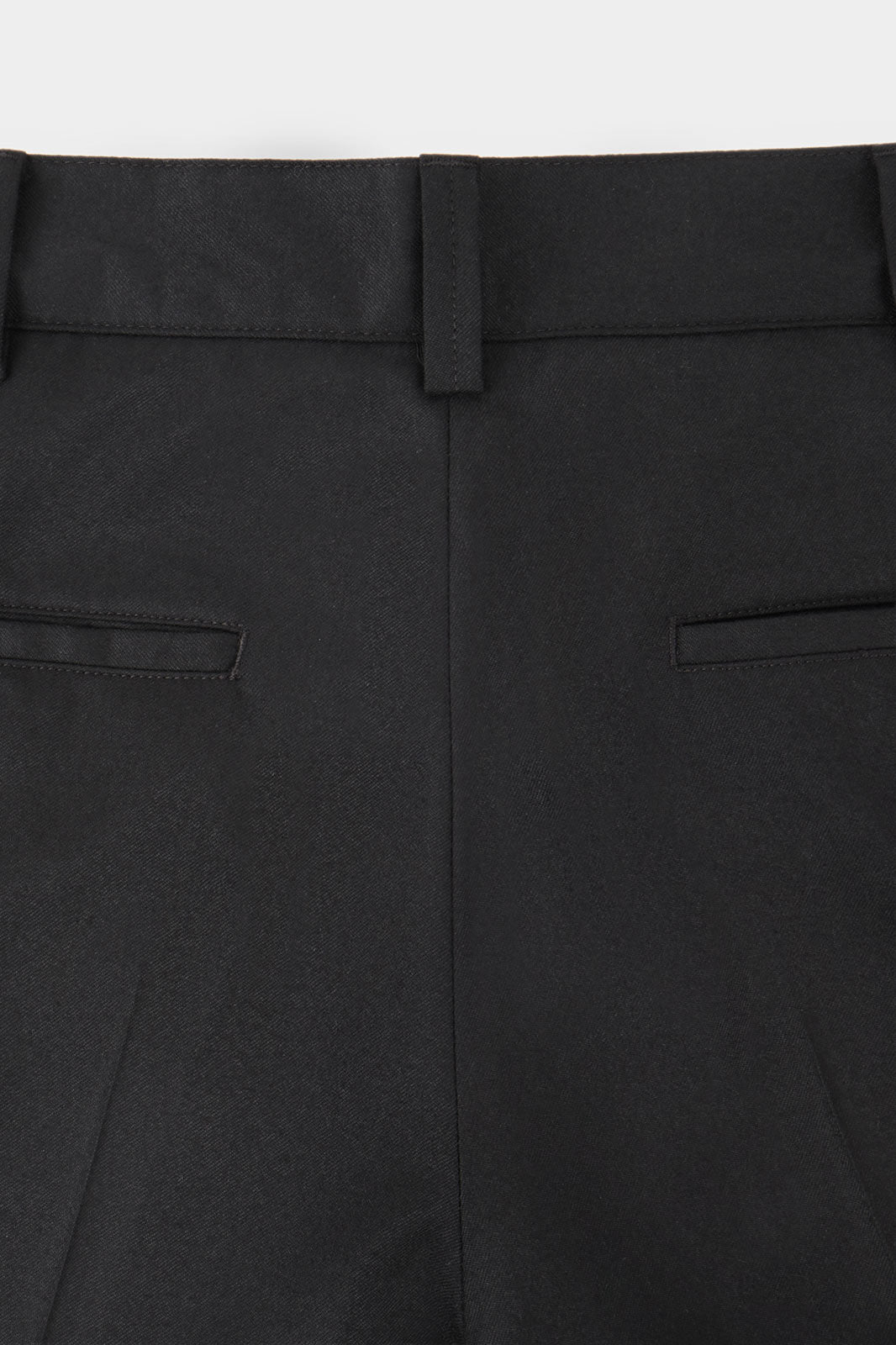 Pantalon large flanelle - Noir