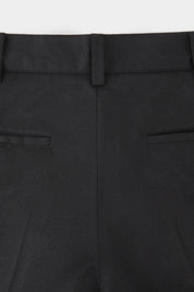 Pantalon large flanelle - Noir