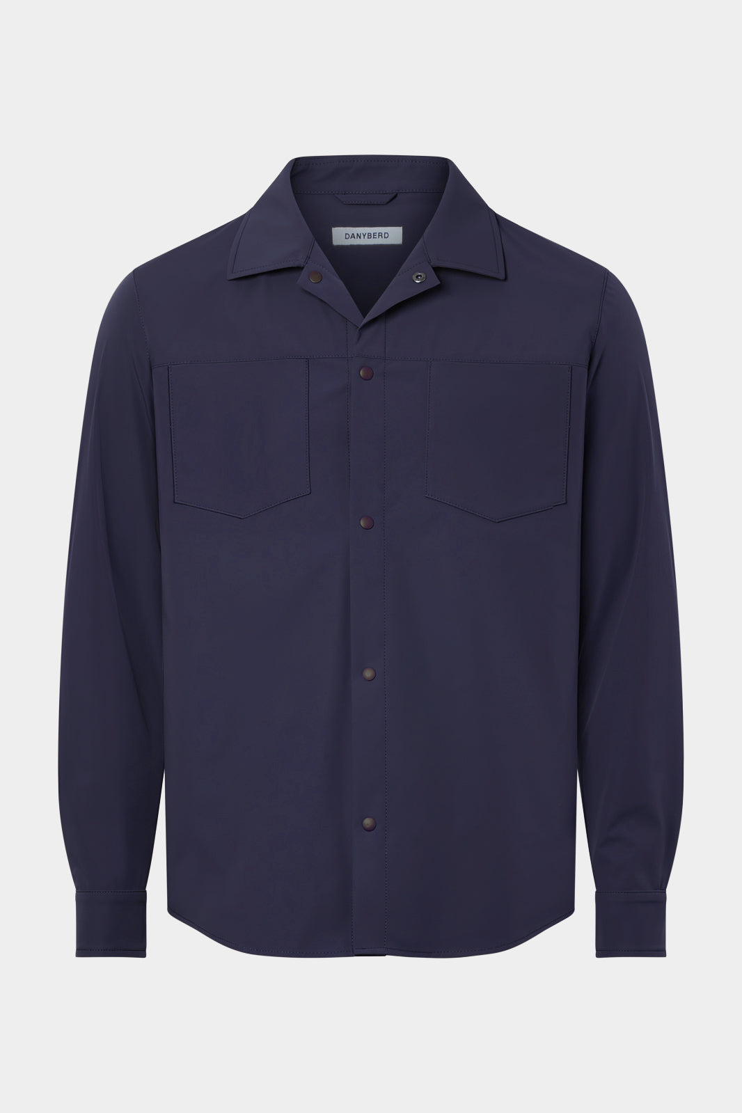 Nouvelle sur chemise Bleu Marine Danyberd sur fond blanc.