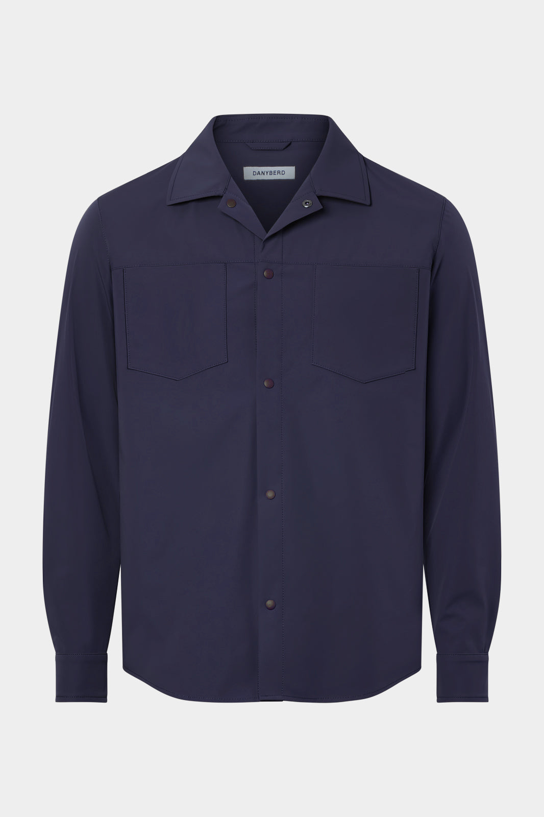Nouvelle sur chemise Bleu Marine Danyberd sur fond blanc.