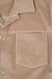 Surchemise velours côtelé - Camel