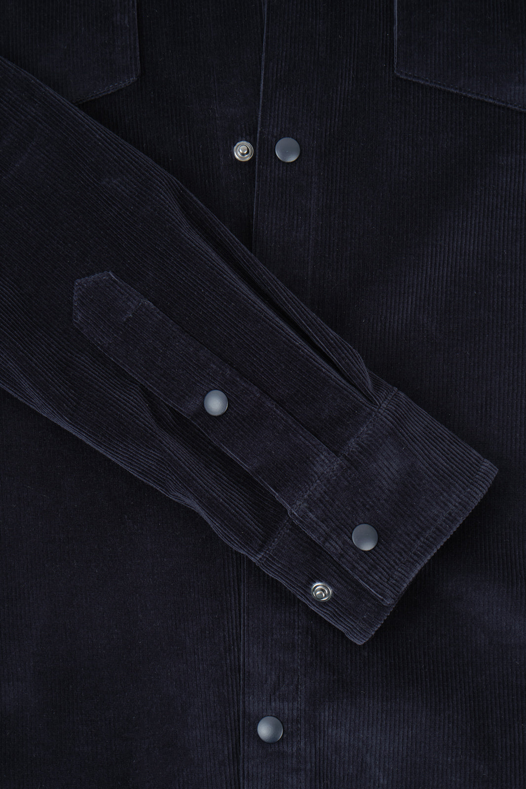 Surchemise velours côtelé - Marine