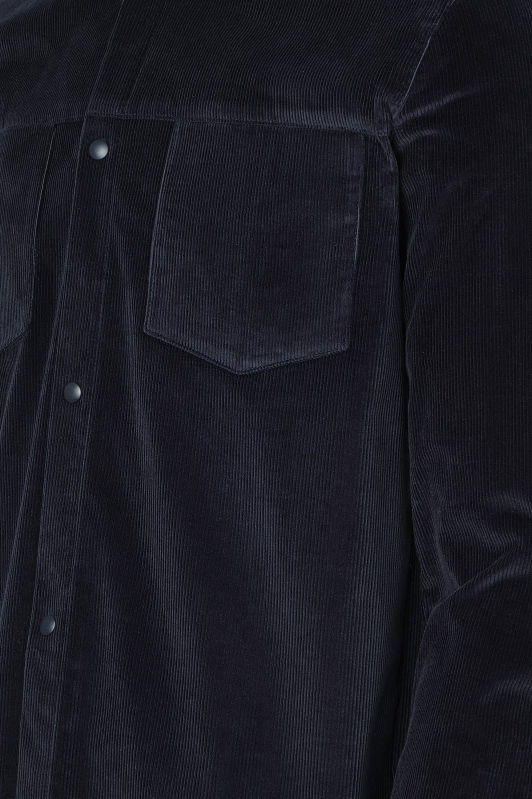 Surchemise velours côtelé - Marine