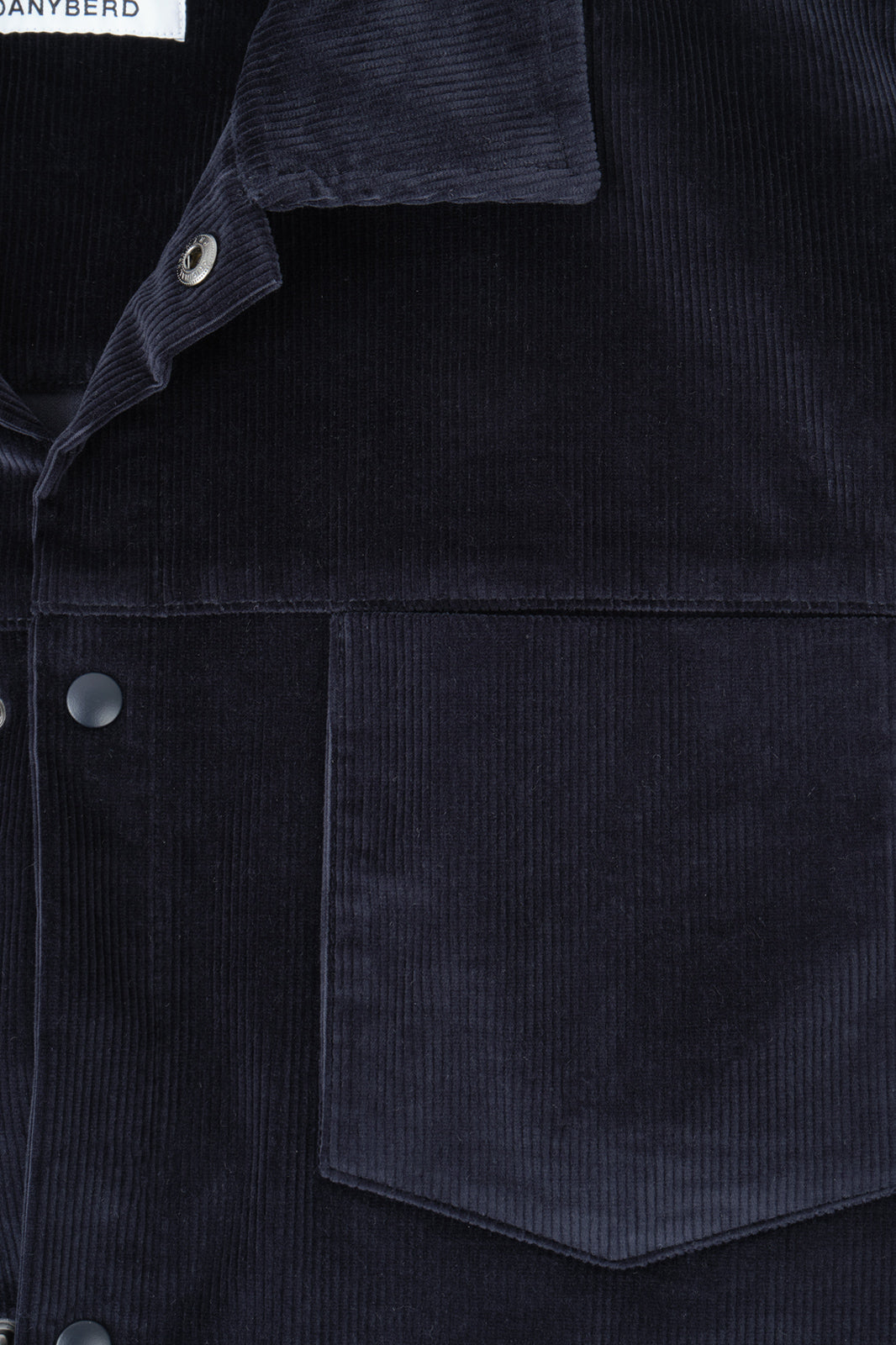 Surchemise velours côtelé - Marine