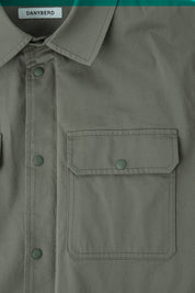 On cotton shirt - Khaki - QTT - PS-&gt; 159 - ADRIEN