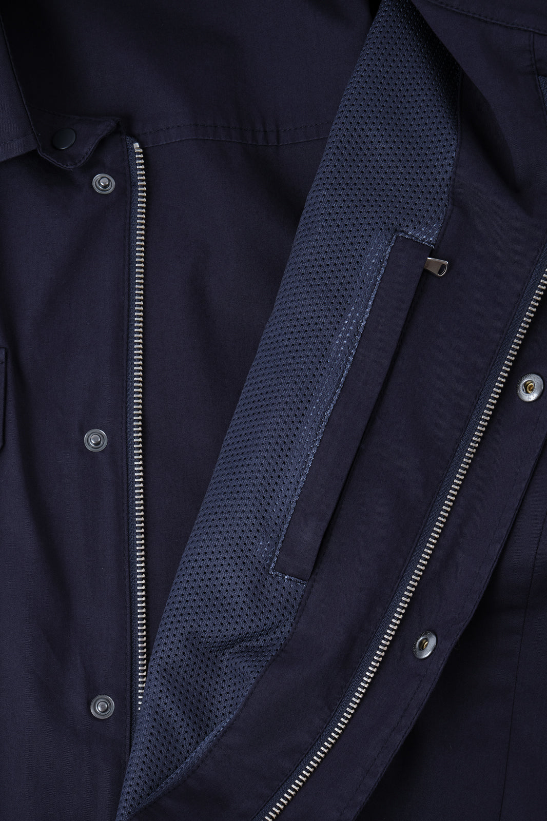 On cotton shirt - Navy blue - QTT - PS-&gt; 159 - ADRIEN