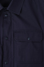 On cotton shirt - Navy blue - QTT - PS-&gt; 159 - ADRIEN