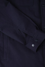 On cotton shirt - Navy blue - QTT - PS-&gt; 159 - ADRIEN