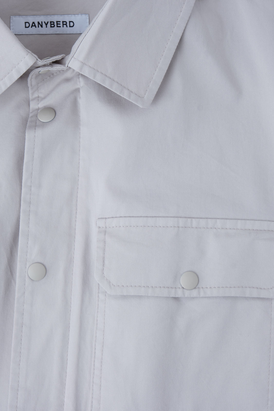 On cotton shirt - Grey - QTT - PS-&gt; 159 - ADRIEN