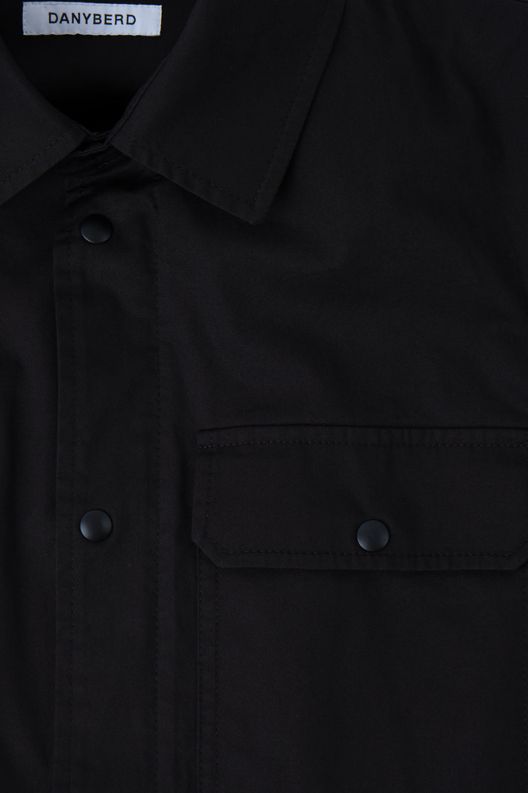 On cotton shirt - Black - QTT - PS-&gt; 159 - ADRIEN