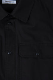 On cotton shirt - Black - QTT - PS-&gt; 159 - ADRIEN