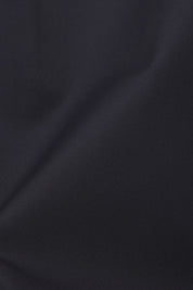 Two-material zipped jacket - Navy