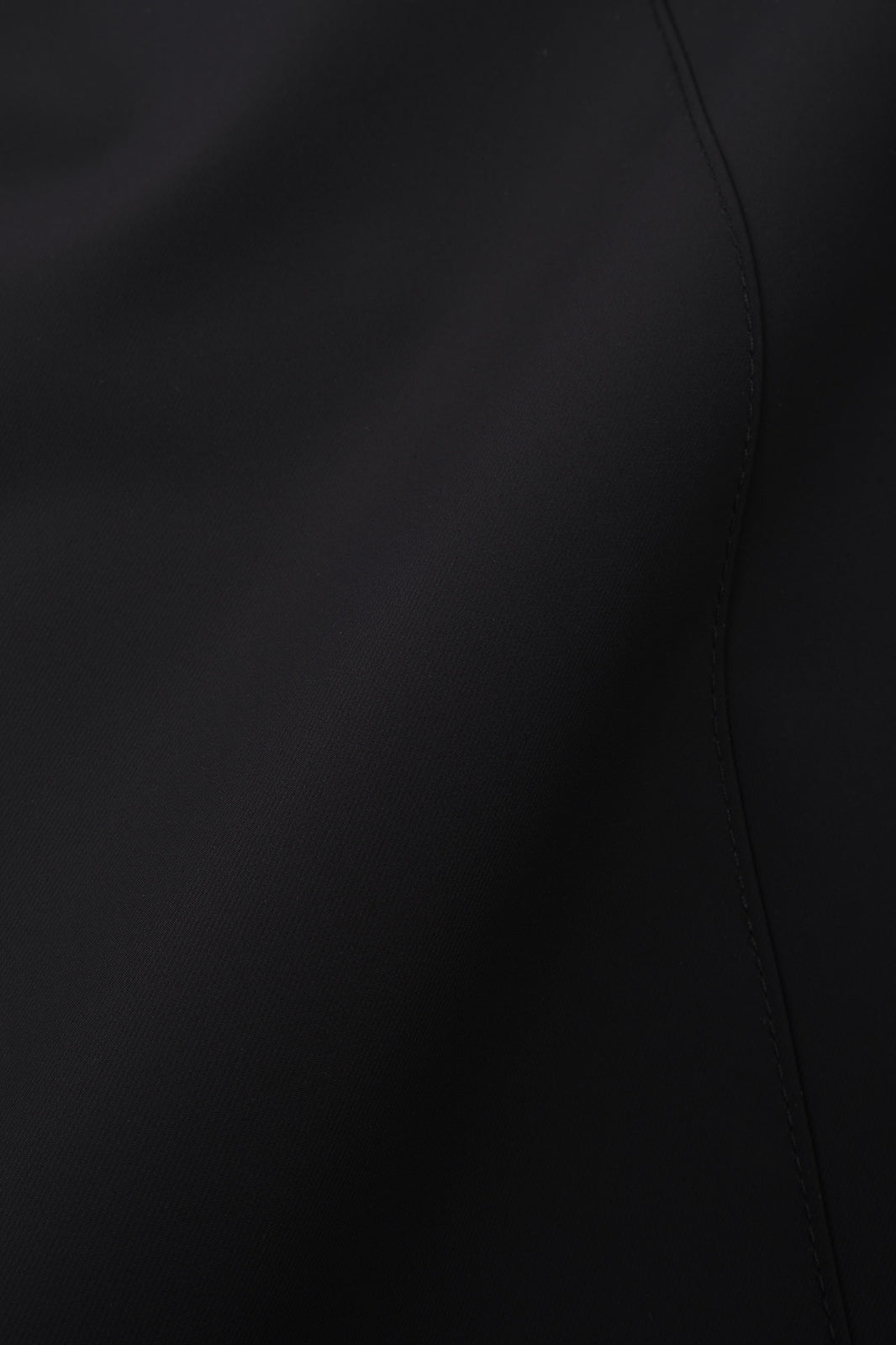 Veste bi-matière à capuche - Noir
