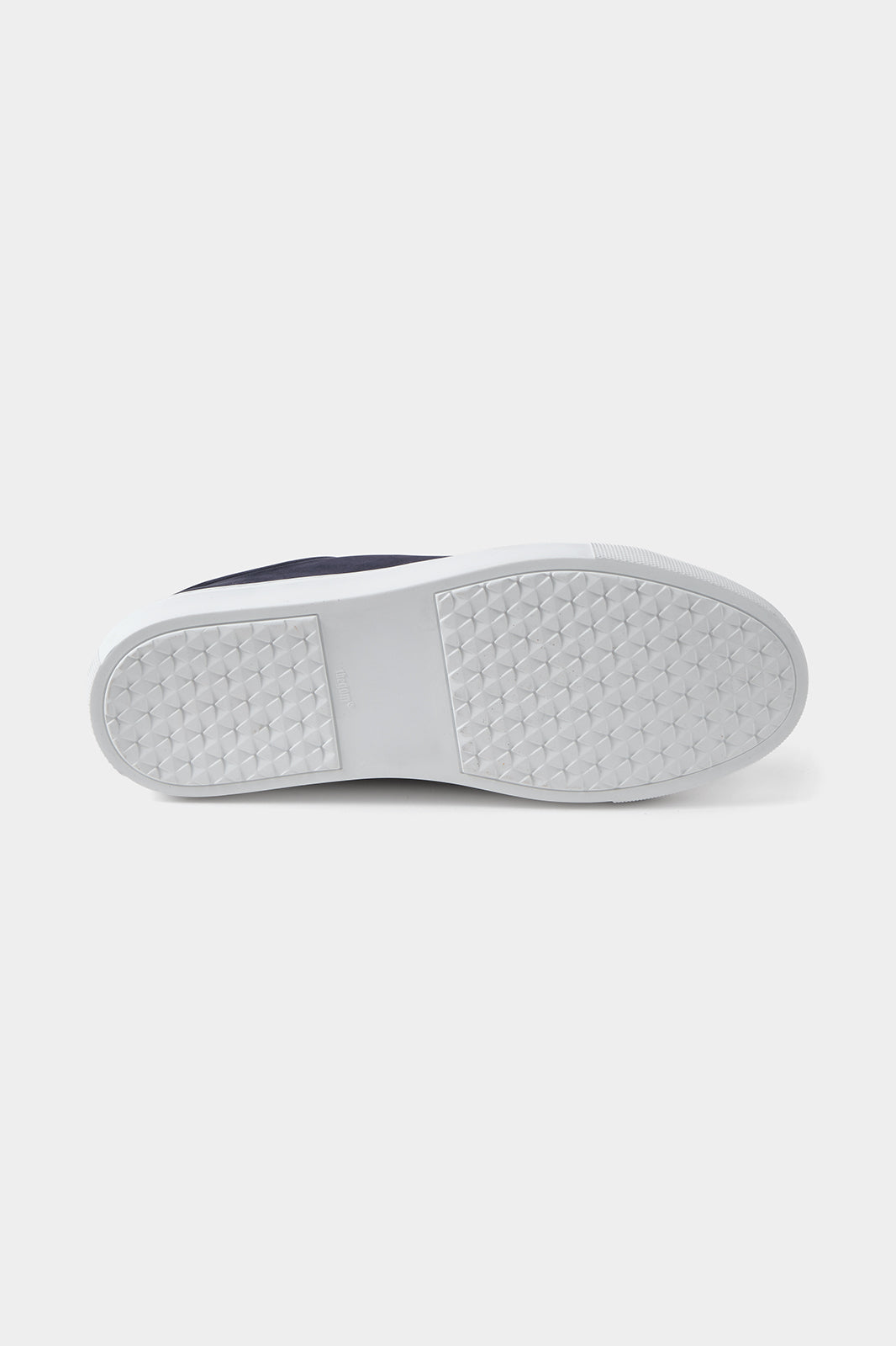 Sneaker en nubuck couleur navy