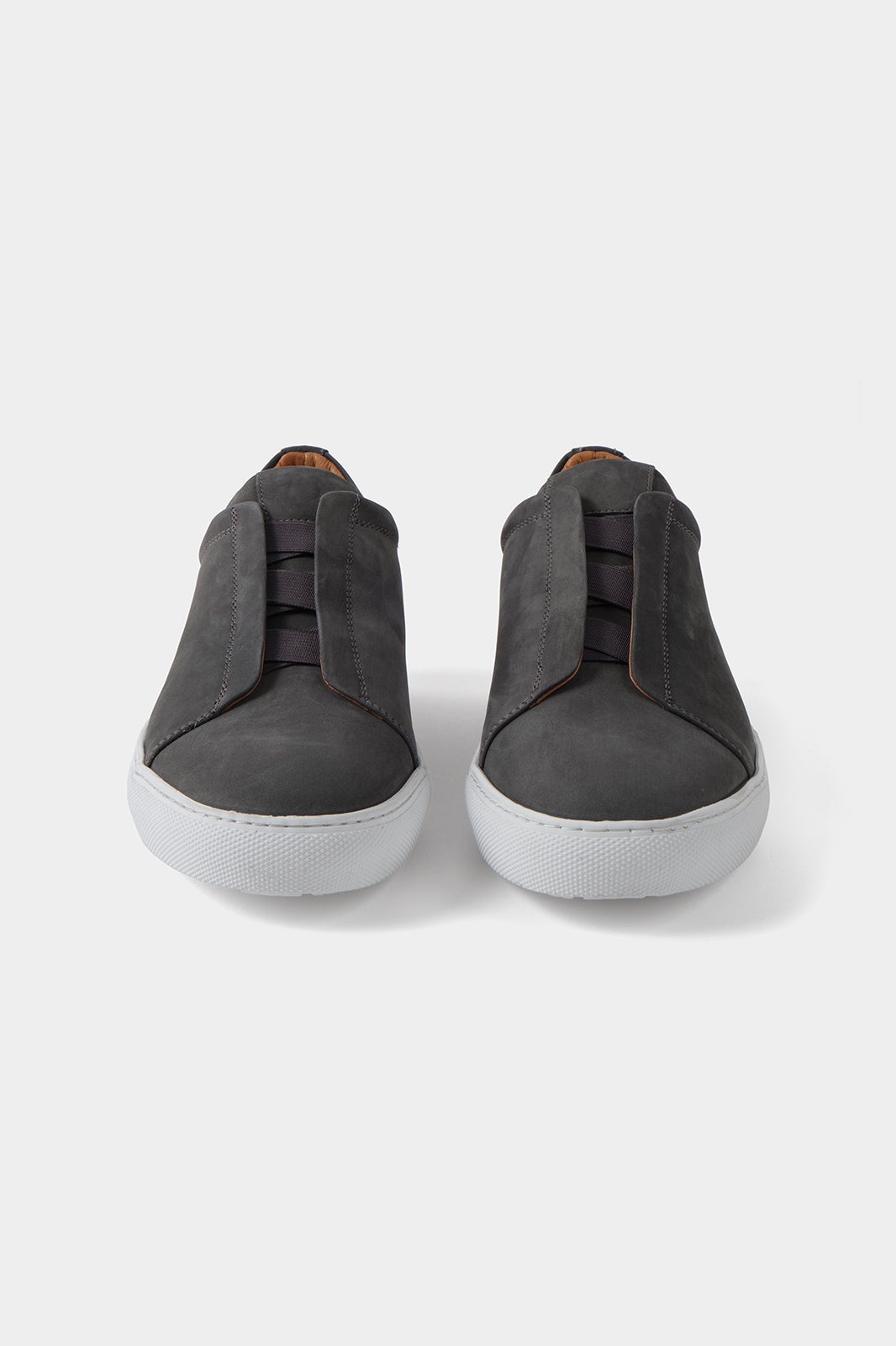 Sneaker en nubuck - Gris