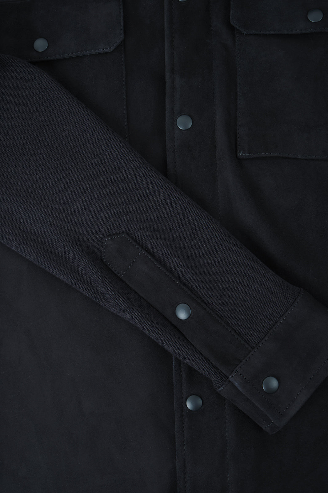 Sur chemise - Bi-matière - Marine