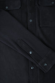 Sur chemise - Bi-matière - Marine