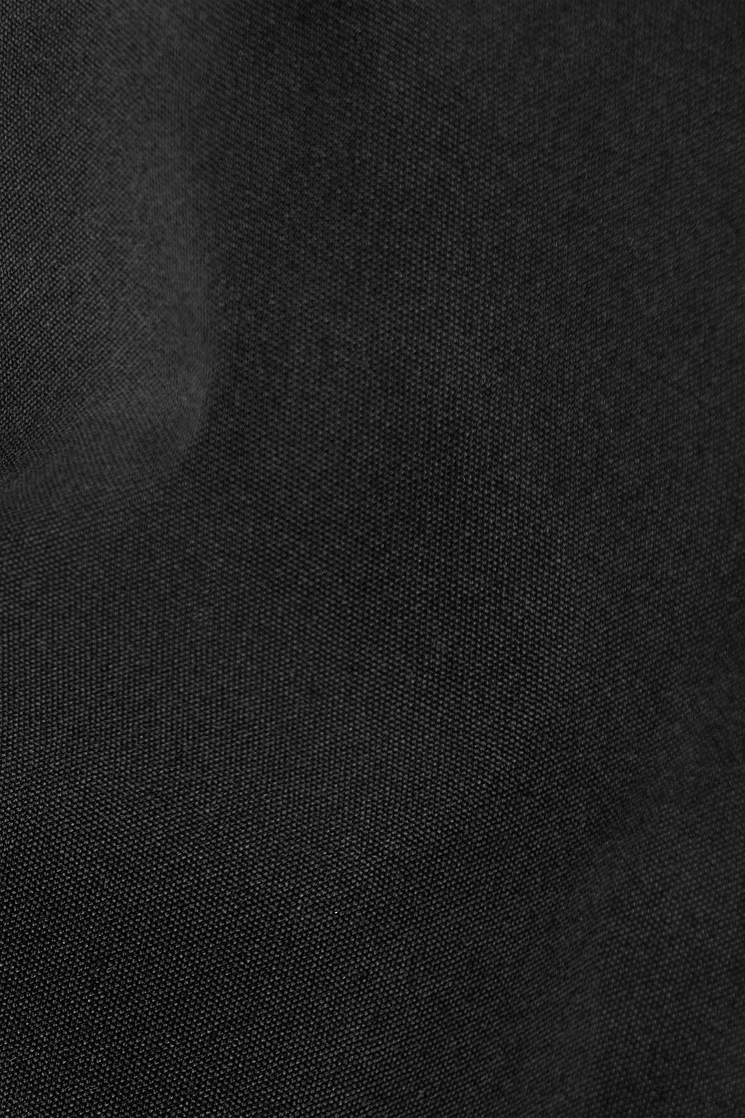 Chemise col indien non cintré - Noir