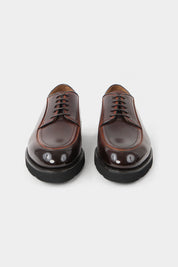 Souliers à lacets patiné - Marron