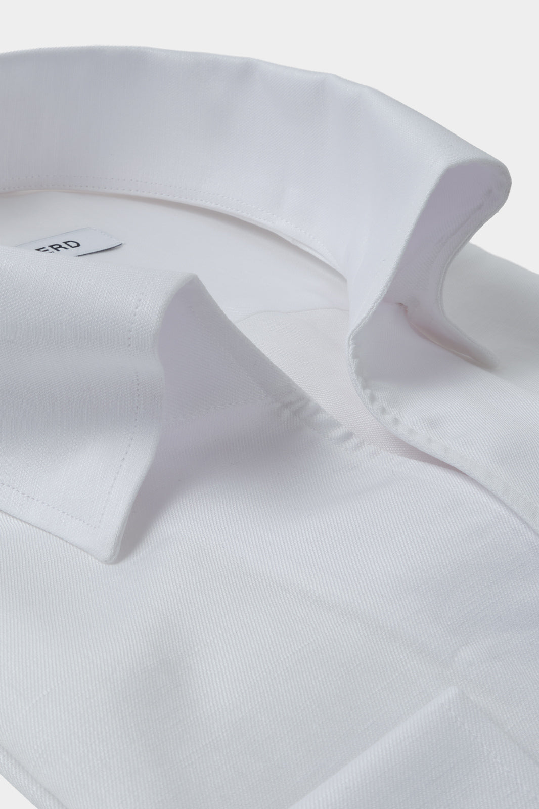 Chemise col capri en coton et lin - Blanc