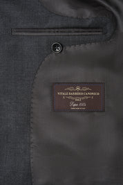 Costume revers flèche et pantalon patte de serrage - Gris anthracite