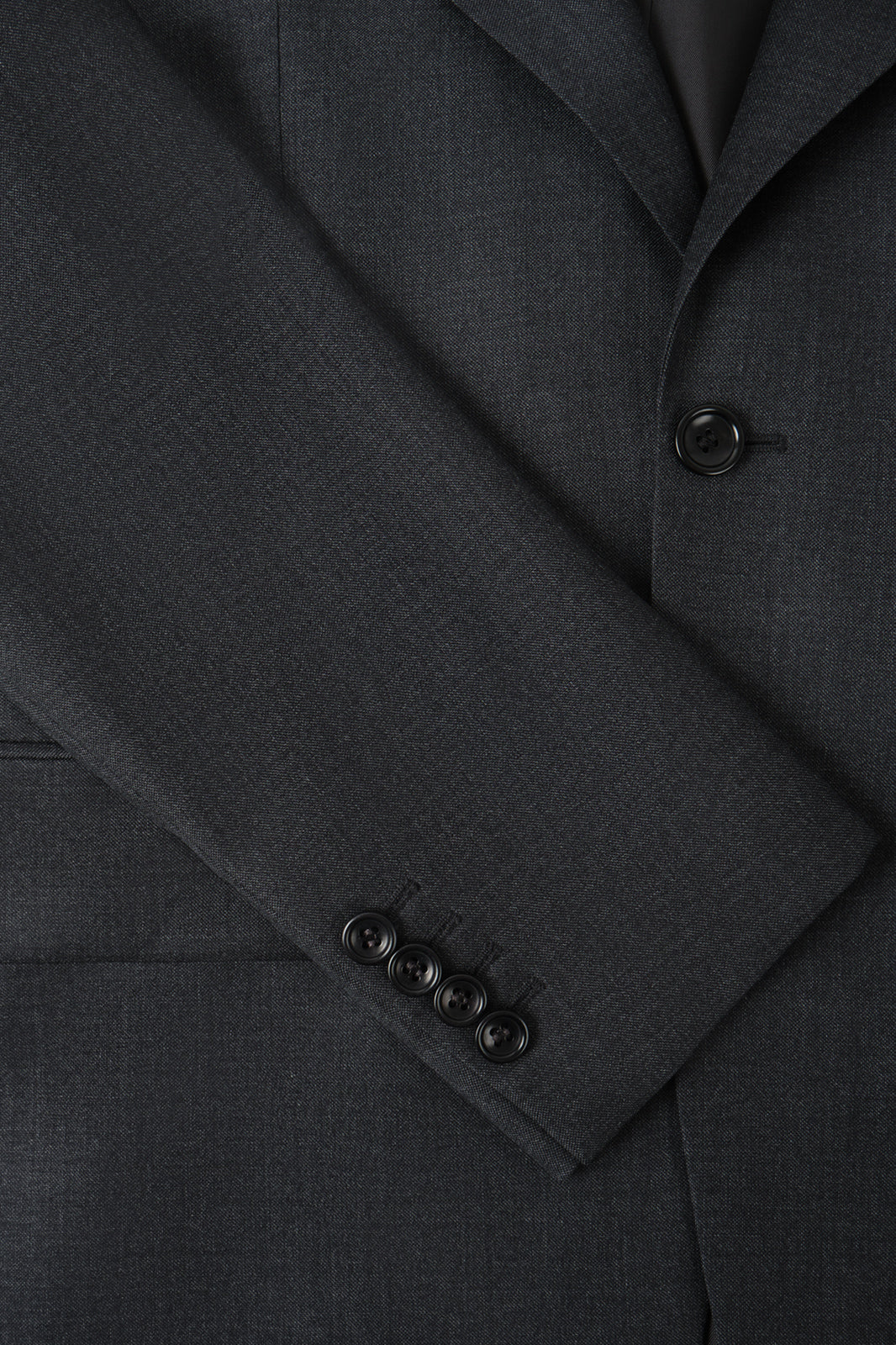 Costume revers flèche et pantalon patte de serrage - Gris anthracite