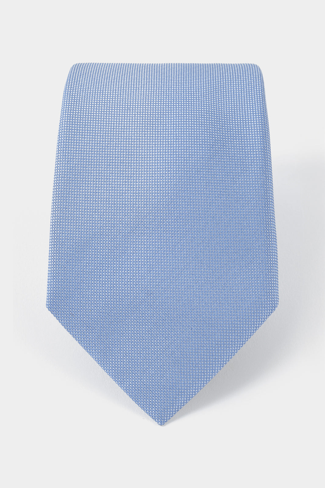 Cravate 100 % soie – Bleu ciel