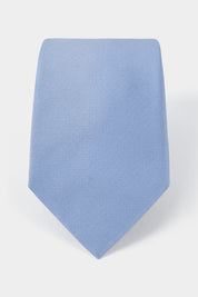 Cravate 100 % soie – Bleu ciel