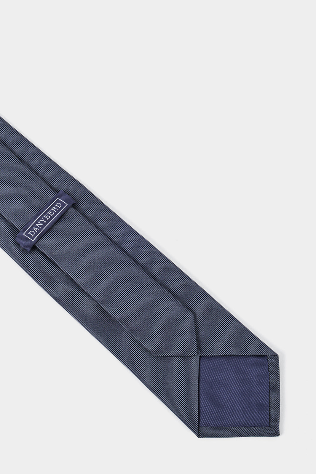 Cravate 100 % soie – Gris