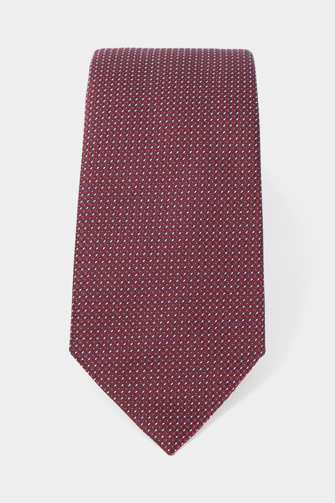 100% silk tie - Bordeaux