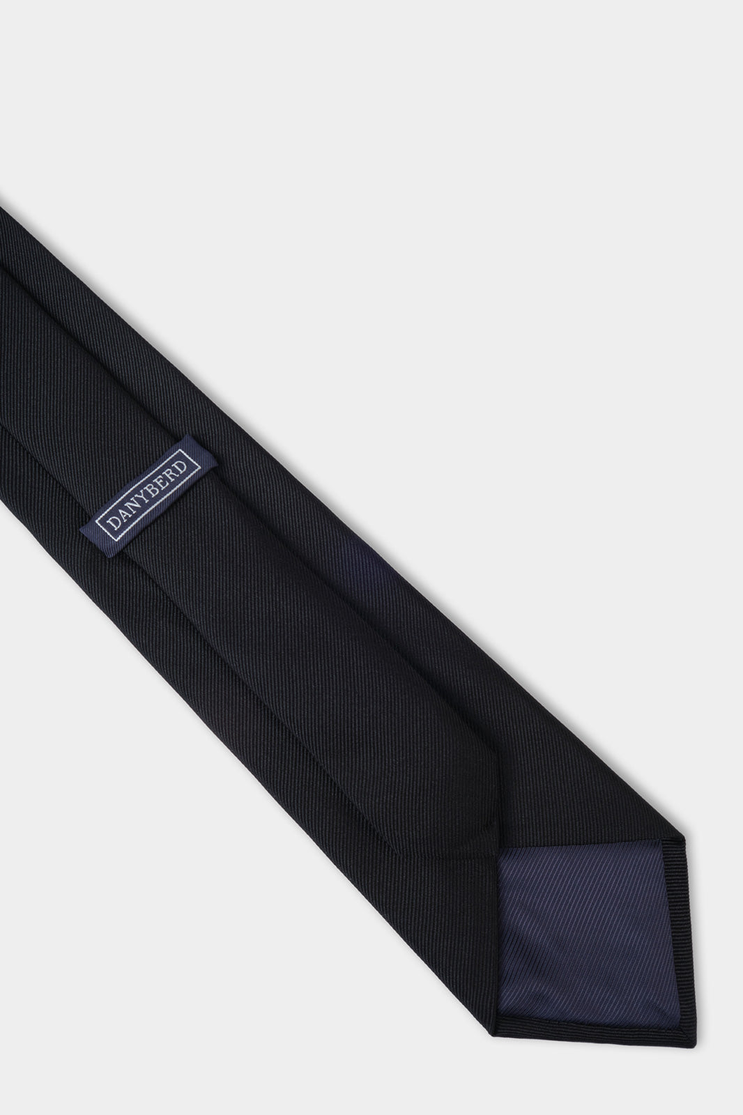Cravate 100 % soie - Noir