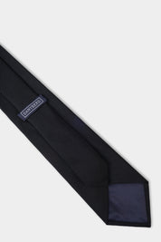Cravate 100 % soie - Noir