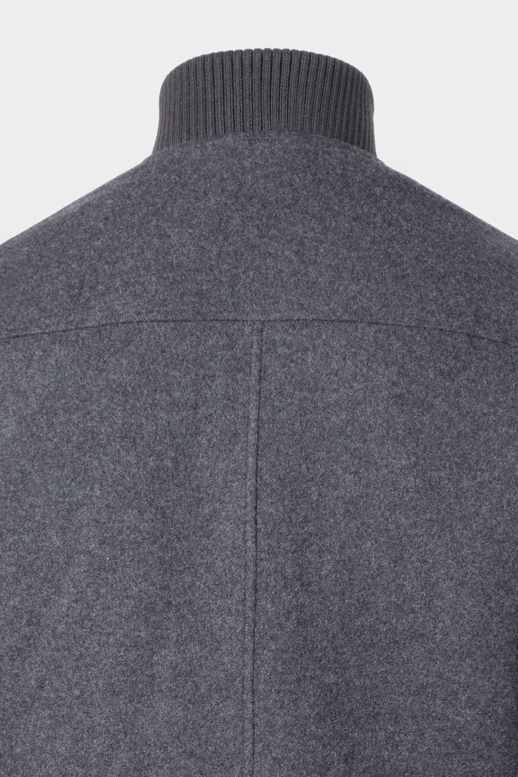 Flannel varsity jacket - Grey