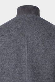 Flannel varsity jacket - Grey